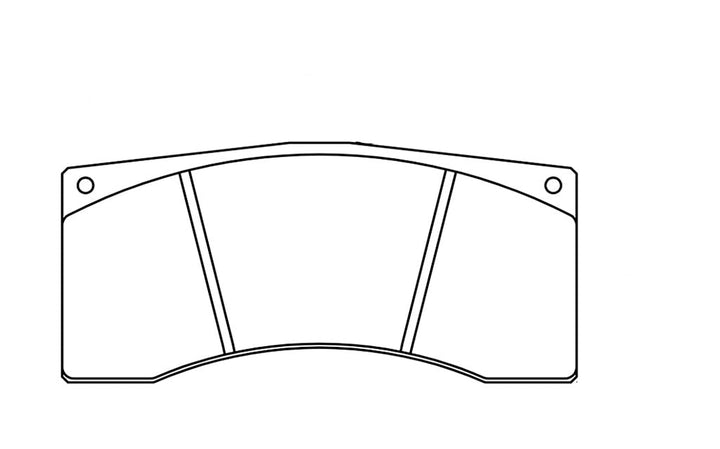 Pagid Racing Brake Pads No. 1595 (Rear)