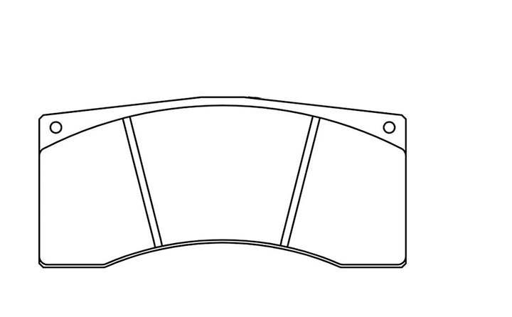 Pagid Racing Brake Pads No. 1607 (Rear)