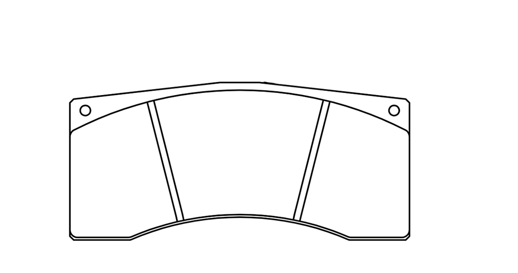 Pagid Racing Brake Pads No. 8037 (Rear)