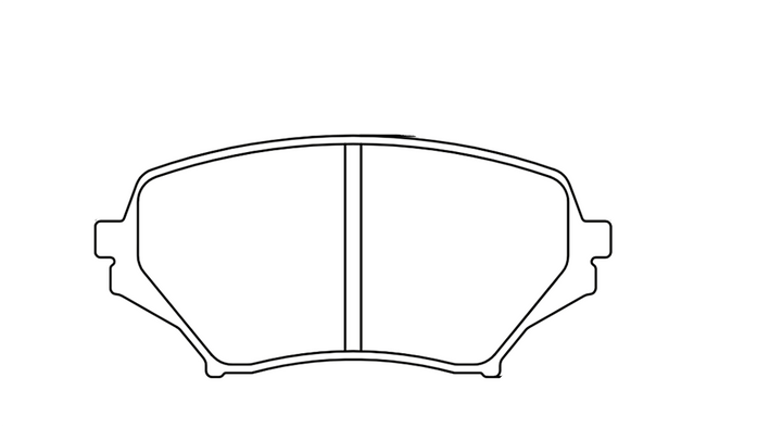Pagid Racing Brake Pads No. 8082 (Front)