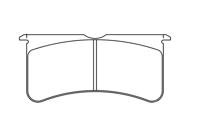 Pagid Racing Brake Pads No. 8195 | Wilwood/AP Racing/Stoptech Calipers