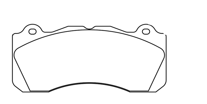 Pagid Racing Brake Pads No. 8203 (Front)