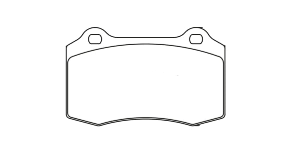 Pagid Racing Brake Pads No. 1408 (Rear)