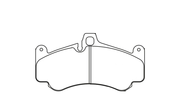 Pagid Racing Brake Pads No. 2707 (Front)