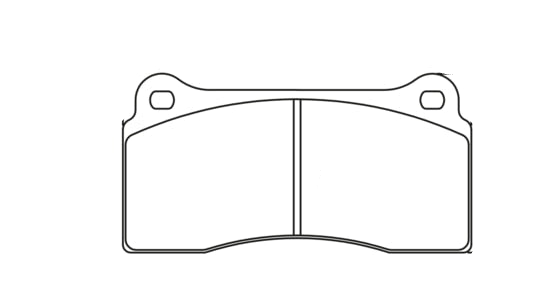 Pagid Racing Brake Pads No. 1287 (Front)
