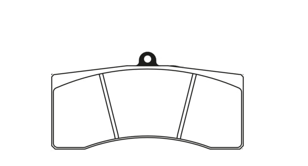 Pagid Racing Brake Pads No. 1896 (Front)