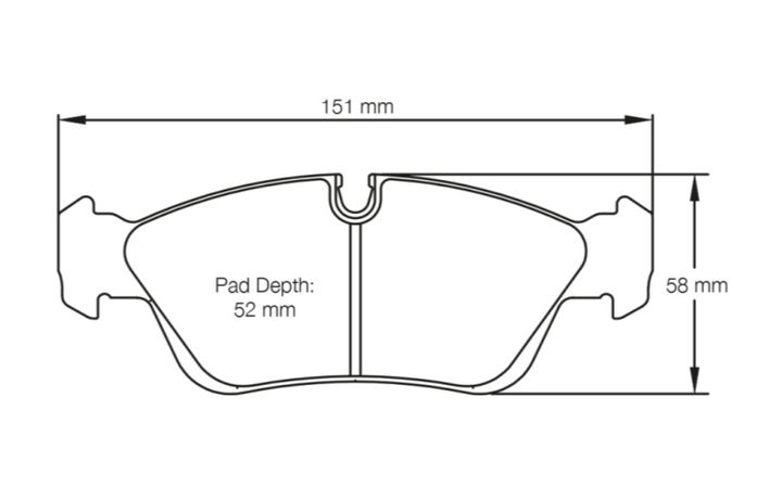 Pagid Racing Brake Pads No. 2180