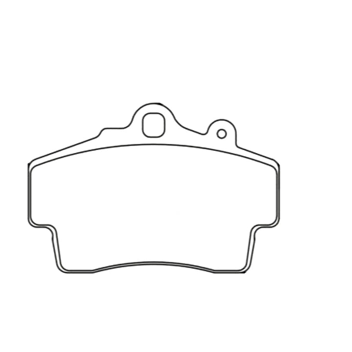 Pagid Racing Brake Pads No. 2407 (Front)