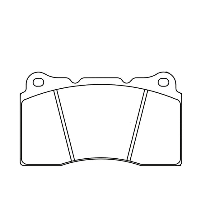 Pagid Racing Brake Pads No. 2487 (Front)