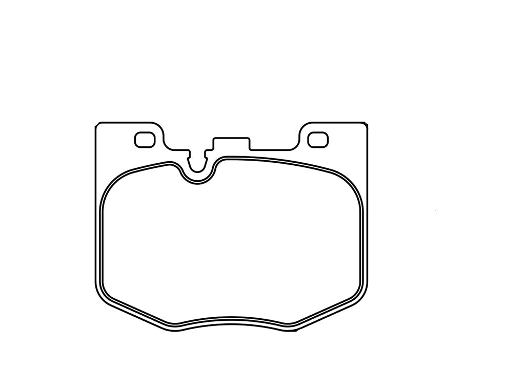 Pagid Racing Brake Pads No. 8275 (Front)