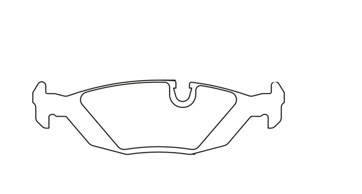 Pagid Racing Brake Pads No. 1141 (Rear)