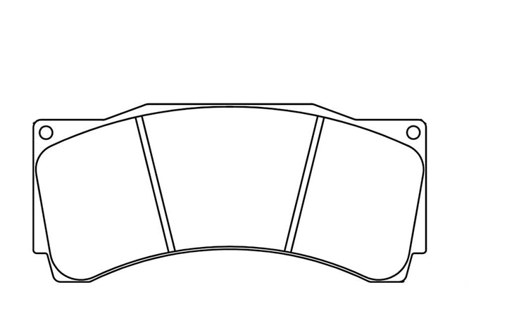 Pagid Racing Brake Pads No. 1539 (Front)