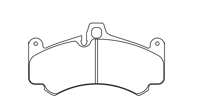 Pagid Racing Brake Pads No. 8003 (Front)
