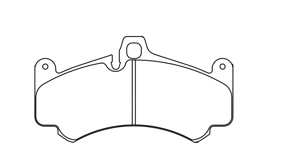 Pagid Racing Brake Pads No. 8004 (Front)