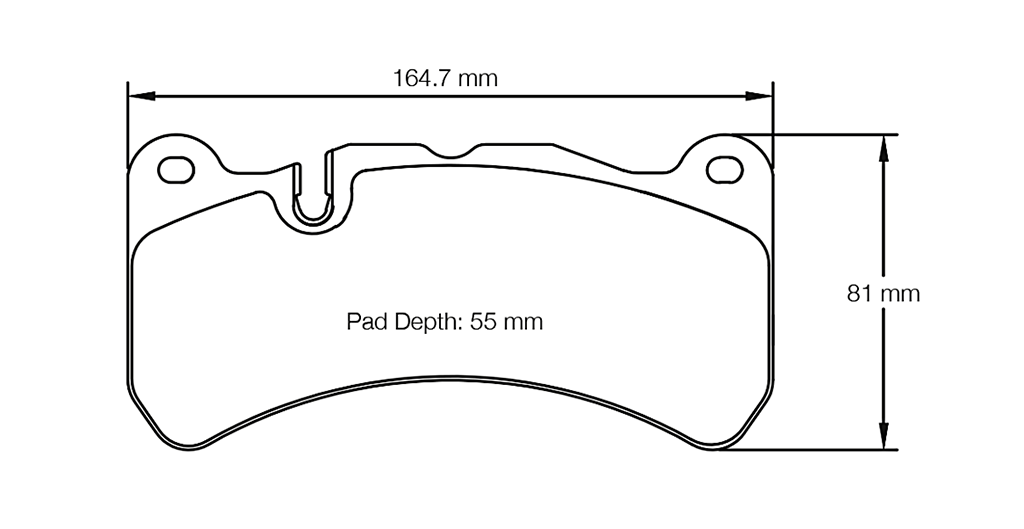 Pagid Racing Brake Pads No. 8005 (Front)
