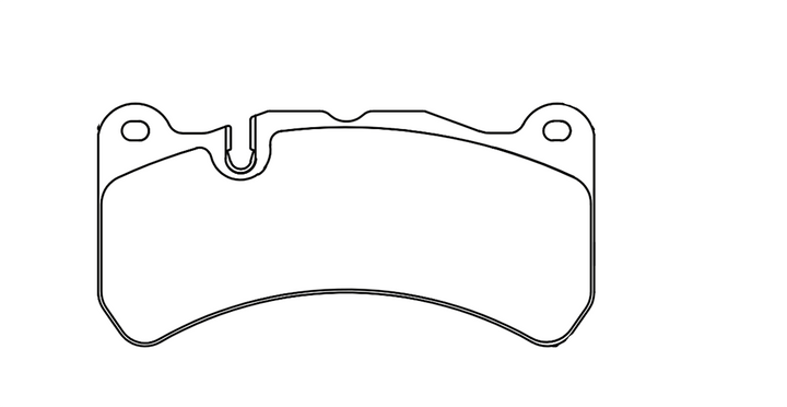 Pagid Racing Brake Pads No. 8005 (Front)