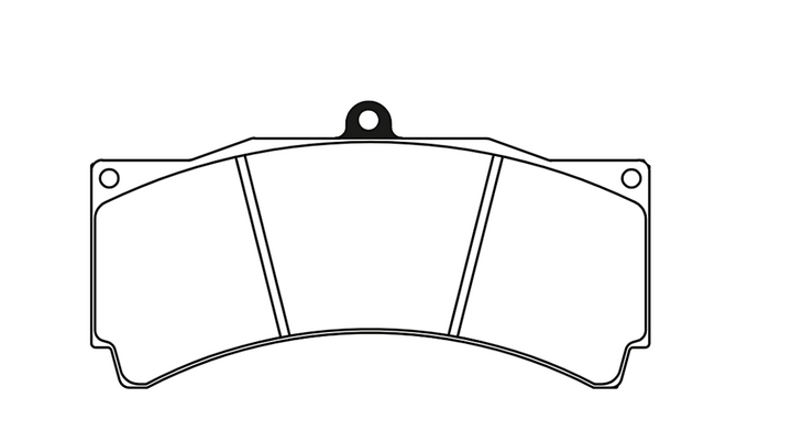 Pagid Racing Brake Pads No. 8018 (Front)