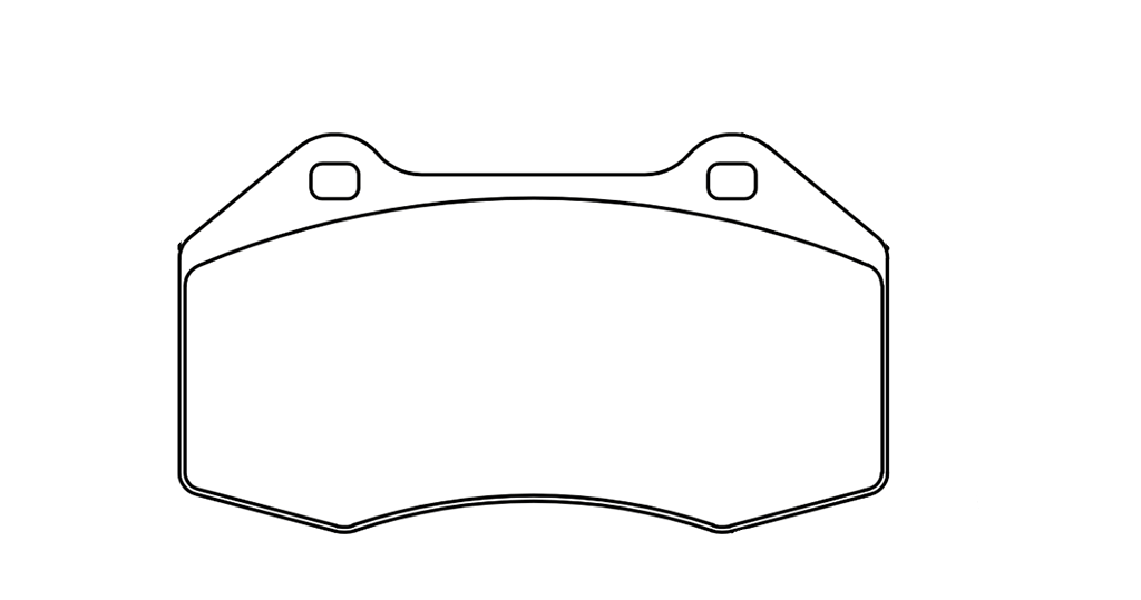 Pagid Racing Brake Pads No. 8023 (Front)