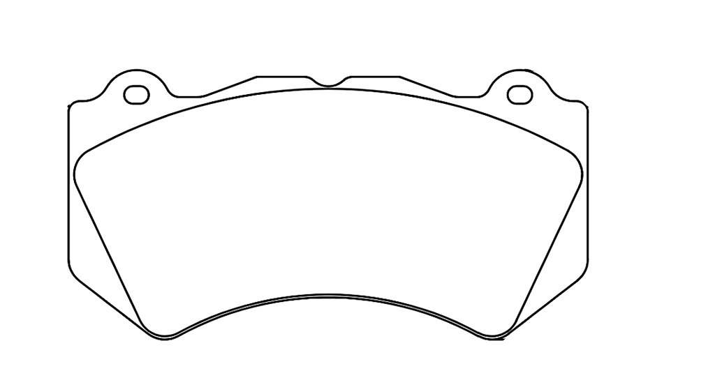Pagid Racing Brake Pads No. 8083 (Front)