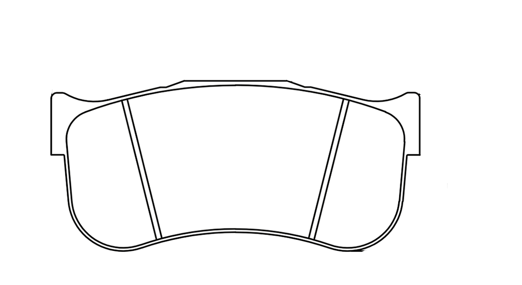 Pagid Racing Brake Pads No. 8101 (Front)