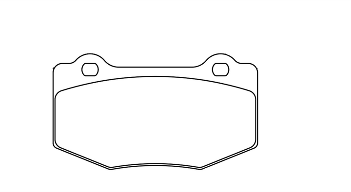 Pagid Racing Brake Pads No. 8208 (Rear)
