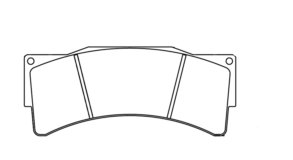 Pagid Racing Brake Pads No. 8233 (Front)