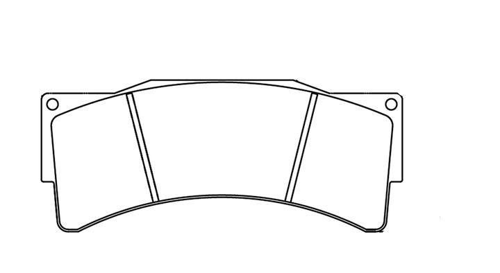 Pagid Racing Brake Pads No. 8233 (Front)