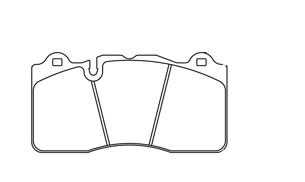 Pagid Racing Brake Pads No. 8253 (Front)