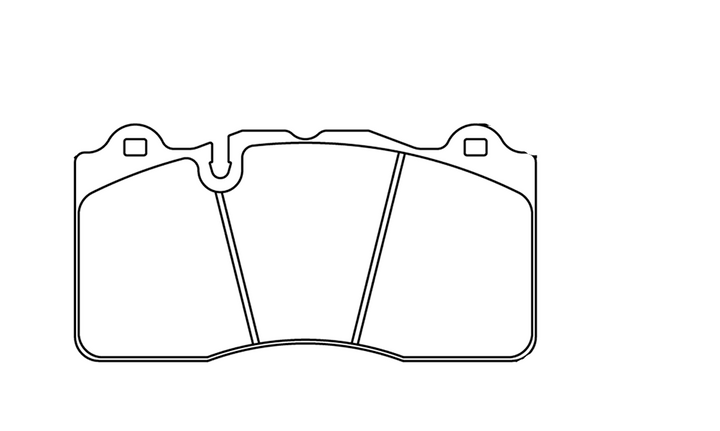 Pagid Racing Brake Pads No. 8253 (Front)