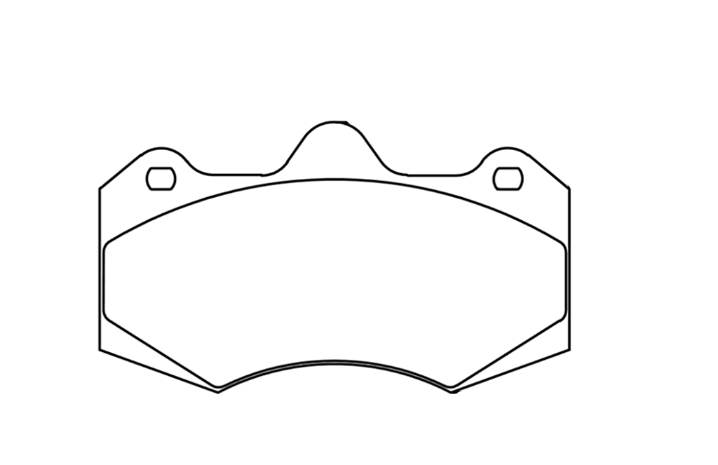 Pagid Racing Brake Pads No. 8261 (Front)