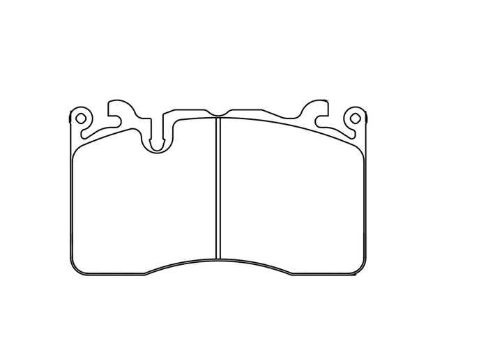 Pagid Racing Brake Pads No. 8269 (Front) | Ceramic Brakes