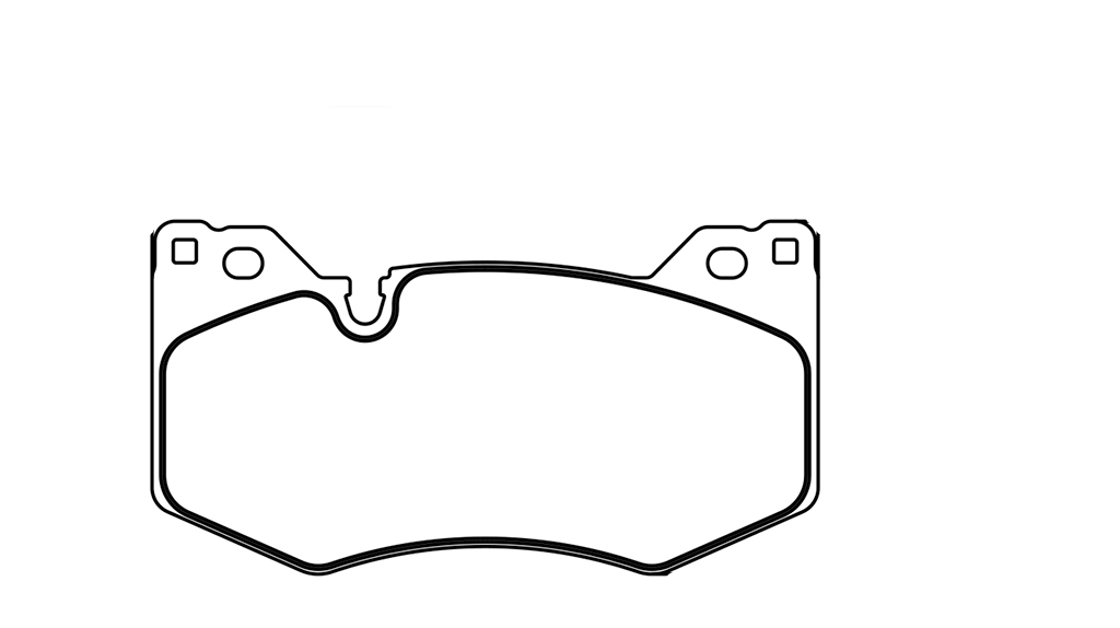 Pagid Racing Brake Pads No. 8278 (Front)