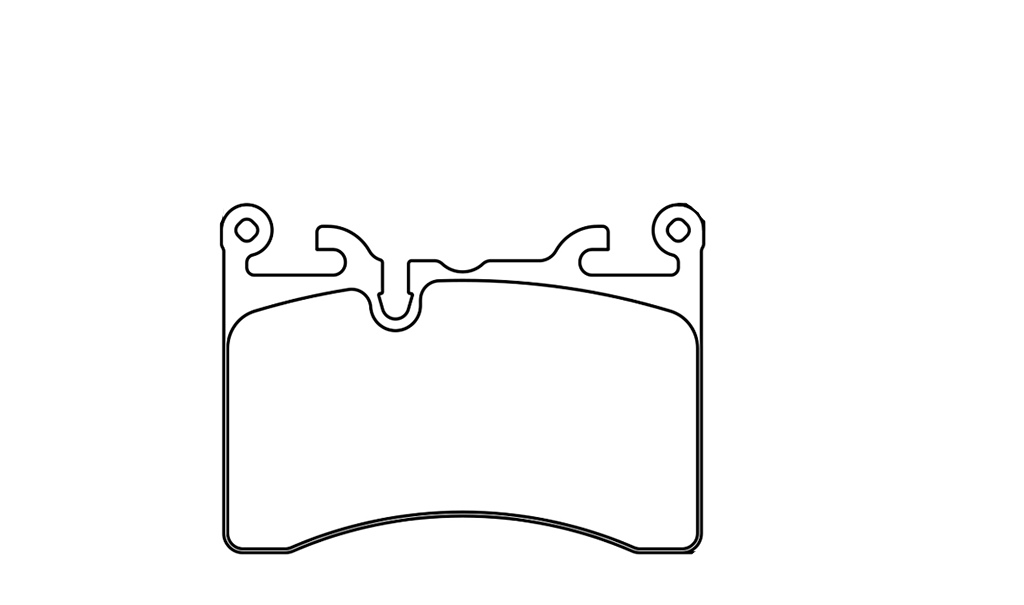 Pagid Racing Brake Pads No. 8284 (Rear) | McLaren w/ Pagid RBD Kit