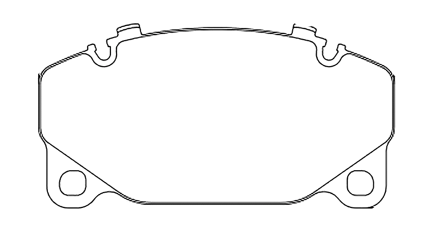 Pagid Racing Brake Pads No. 8286 (Front)