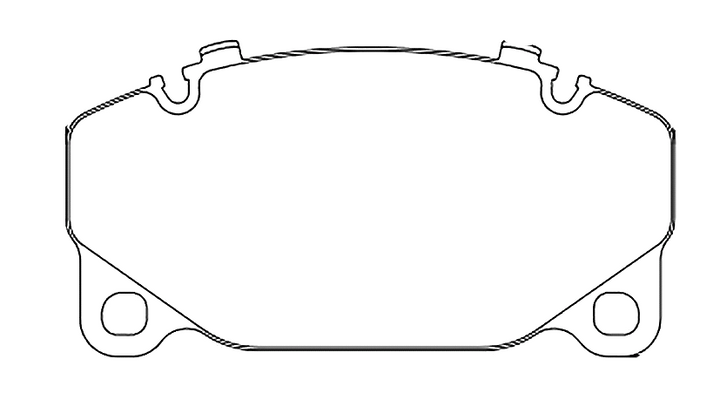 Pagid Racing Brake Pads No. 8286 (Front)