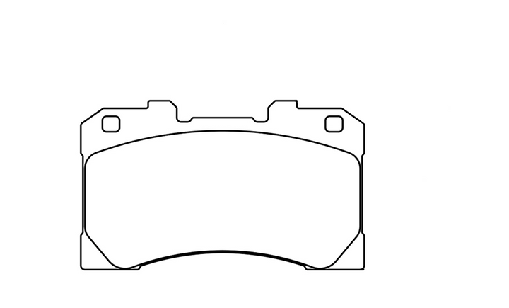 Pagid Racing Brake Pads No. 8299 (Front)