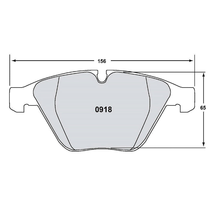 Performance Friction PFC Brake Pads 0918.XX.19.44 (Front)