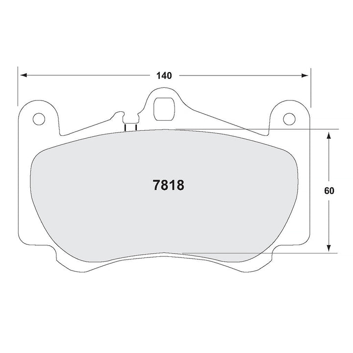 Performance Friction PFC Racing Brake Pads 7818.XX.17.44