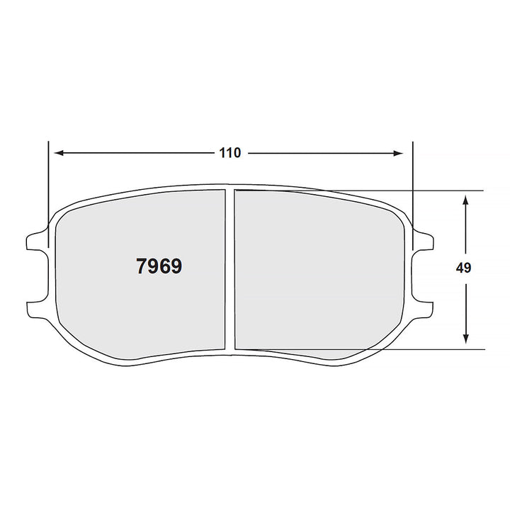 Performance Friction PFC 7969 Brake Pads