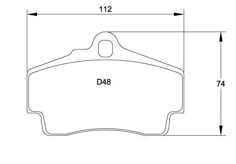 Race Technologies RE10 Brake Pad 2283.15.5.RE10