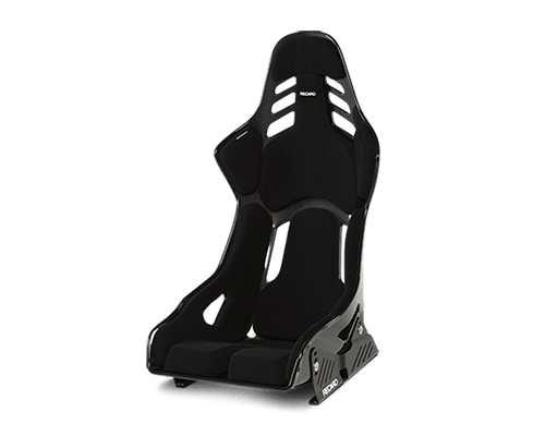 Recaro Podium CFK (CF/Kevlar) FIA/ABE Medium/Left Hand Seat - Perlon Velour Blk - Attacking the Clock Racing