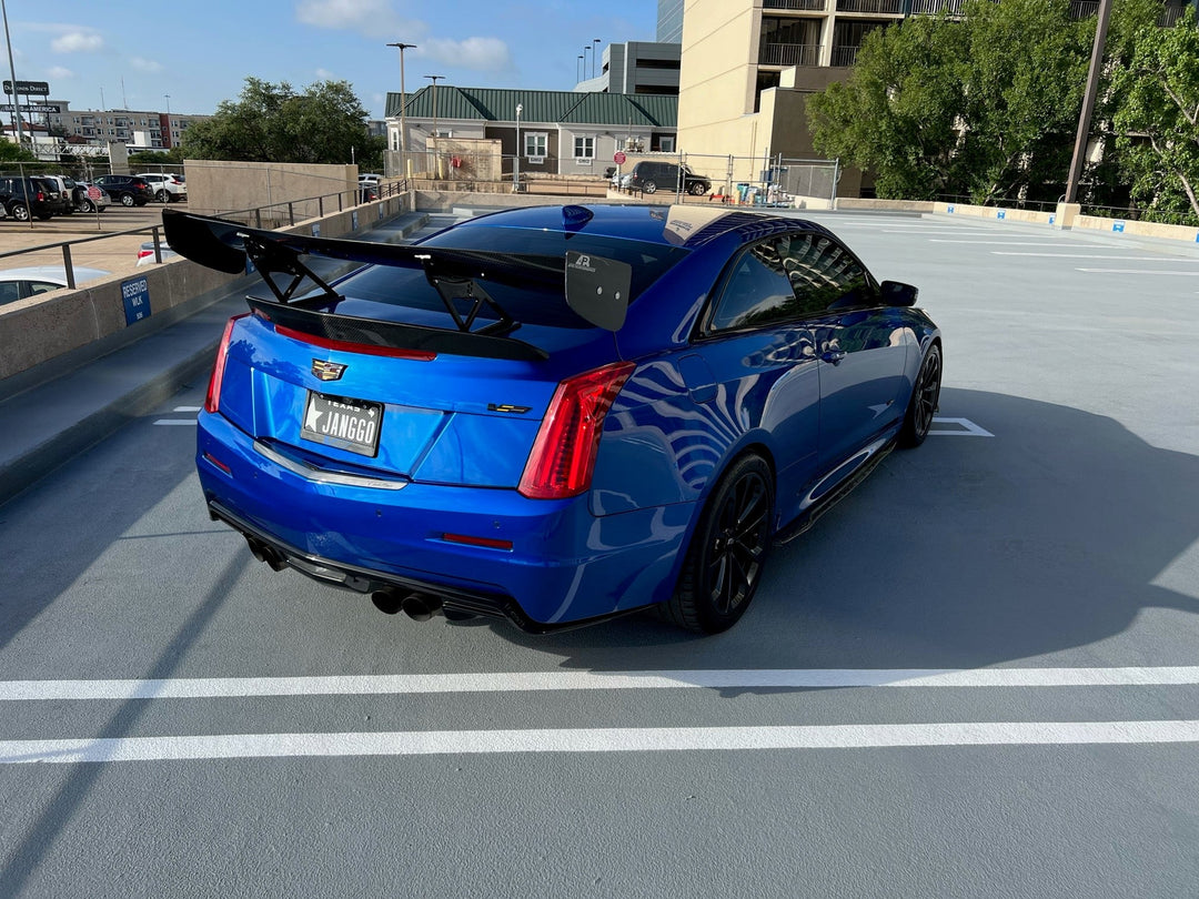 Cadillac ATS-V GTC-300 Carbon Fiber Adjustable Wing 2016-2019