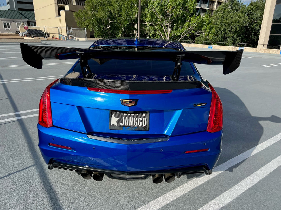 Cadillac ATS-V GTC-300 Carbon Fiber Adjustable Wing 2016-2019