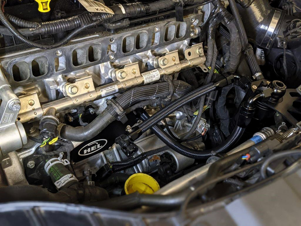HEL Direct Fit Dual Oil Catch Can Kit for Ford Focus MK3 RS (2016-17)