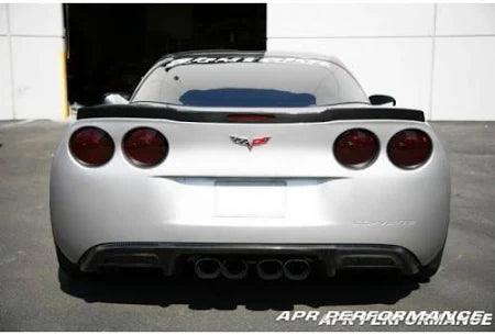 APR Performance Carbon Rear Deck Spoiler Chevrolet Corvette C6 / C6 Z06 05+ - Attacking the Clock Racing