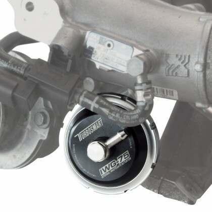 Turbosmart IWG75 VW Golf R K04 5 PSI Black Internal Wastegate Actuator - Attacking the Clock Racing