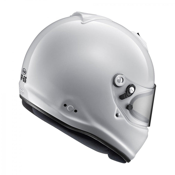 Arai GP-6S M6 Black Frost L Racing Helmet - Attacking the Clock Racing