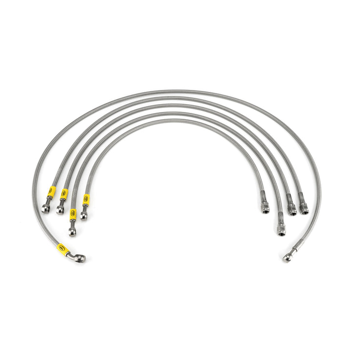 HEL Performance Fuel Injector Lines for Volkswagen Corrado 2.0 9A 16V (M10 Injectors), Stainless Steel Braided