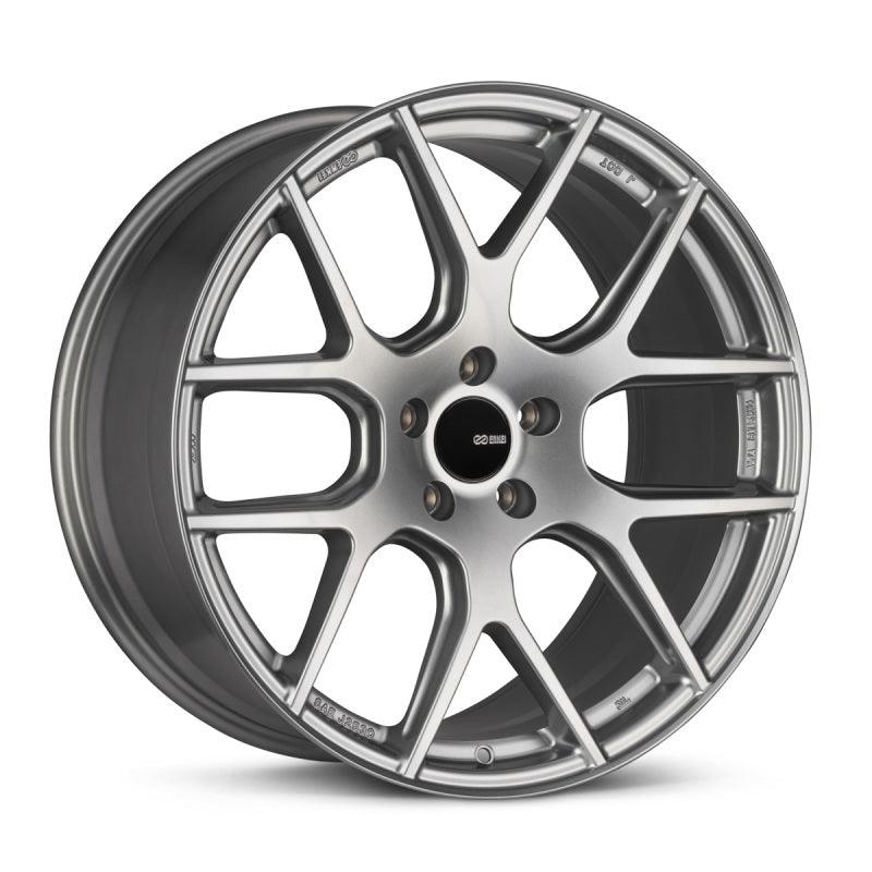 Enkei XM-6 20x8.5 5x112 40mm Offset 72.6mm Bore Storm Gray - Attacking the Clock Racing