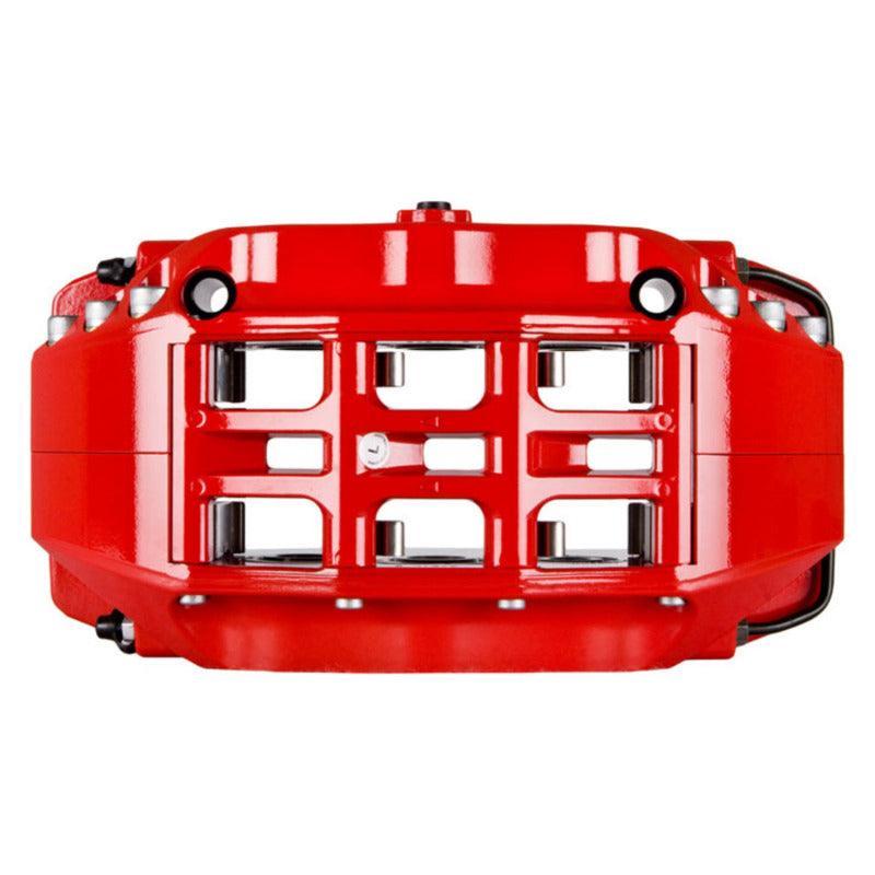 StopTech 08-13 Toyota Land Cruiser Front BBK w/ Red ST-65 Calipers Slotted 380x35mm Rotor - Attacking the Clock Racing